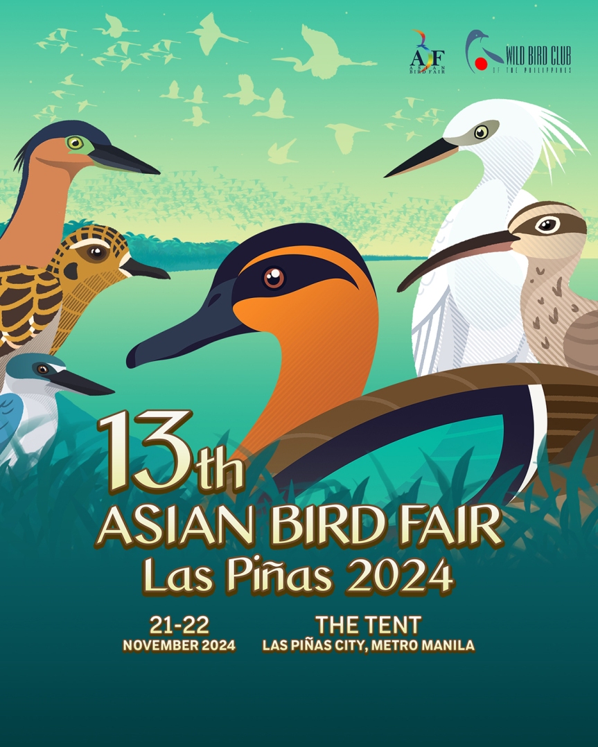 ATTENTION: The 13th Asian Bird Fair has been moved one day earlier!